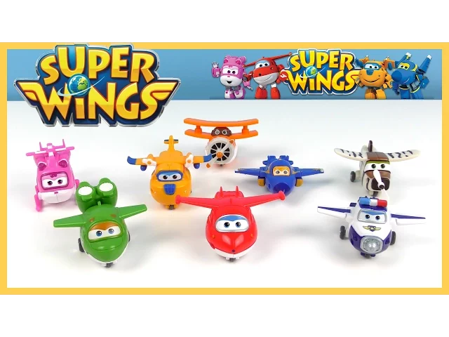 開8架 super wings 超級飛俠 玩具公仔 飛機 變形玩具 玩具開箱